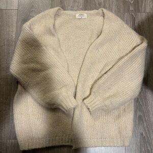 Cozy Cream Cardigan Sweater